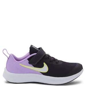 Nike Star Runner 3 PS Kids running shoes Purple white