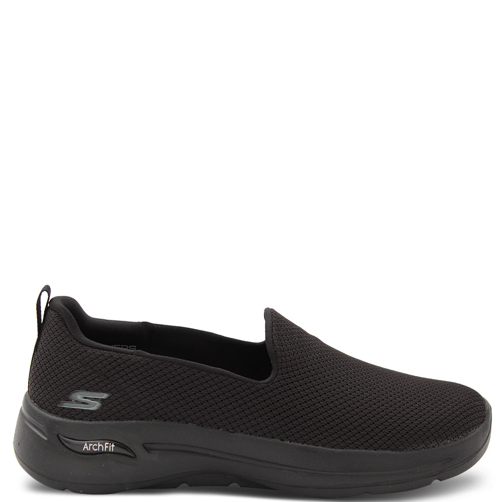 Skechers Arch Fit Grateful Women's Slip On Shoes Black