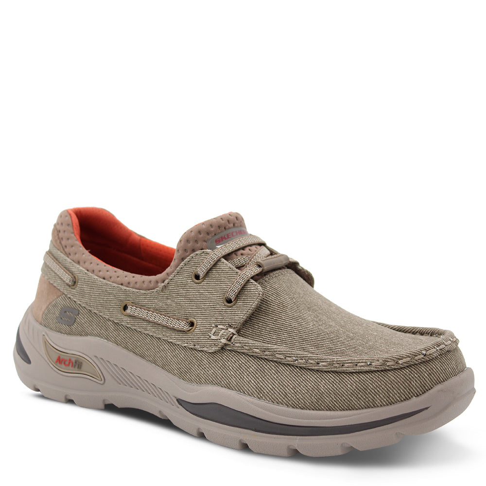 Skechers Arch Fit Motley Oven Men's Casual Slip On Tan