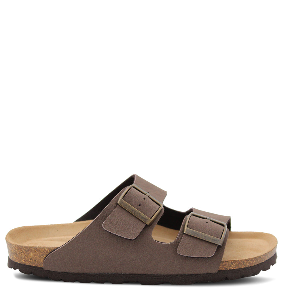 Silver Lining Hawaii Brown Women's Slide arch support
