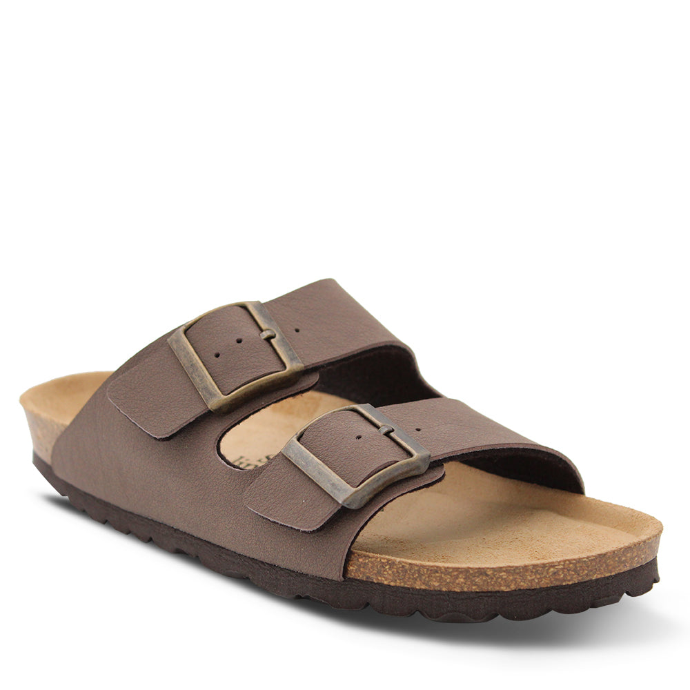 Silver Lining Hawaii Brown Women's Slide arch support