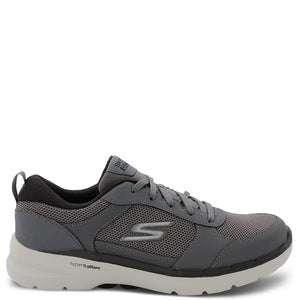 Skechers Go Walk 6 Compete Men's Charcoal/Black walking sneaker