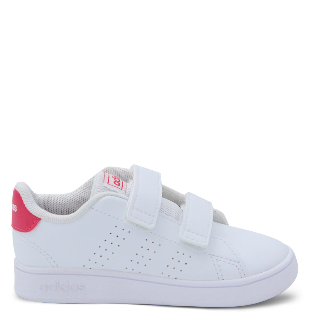 Adidas Advantage Infants Sneakers White Pink 