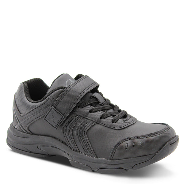 Clarks Ace Kids School Shoes Black