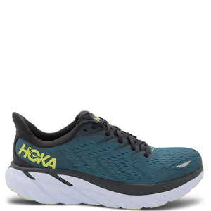 Hoka Clifton 8 Men's Running Shoes Blue Coral