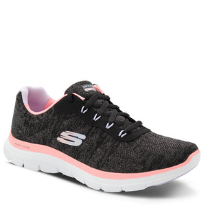 Skechers Flex Appeal 4.0 Fresh Move Women's Sneakers Black Coral