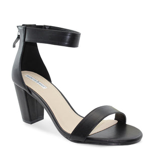 Isabella Brown Cameo womens heels black