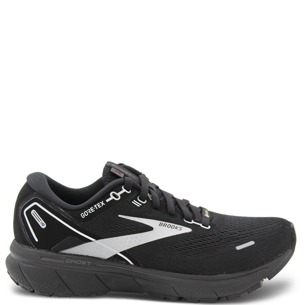 Brooks Ghost 14 GTX Men's Running Shoes Black Silver