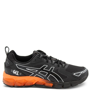Asics Gel Quantum 180 Men's Running Shoes Black Orange Silver