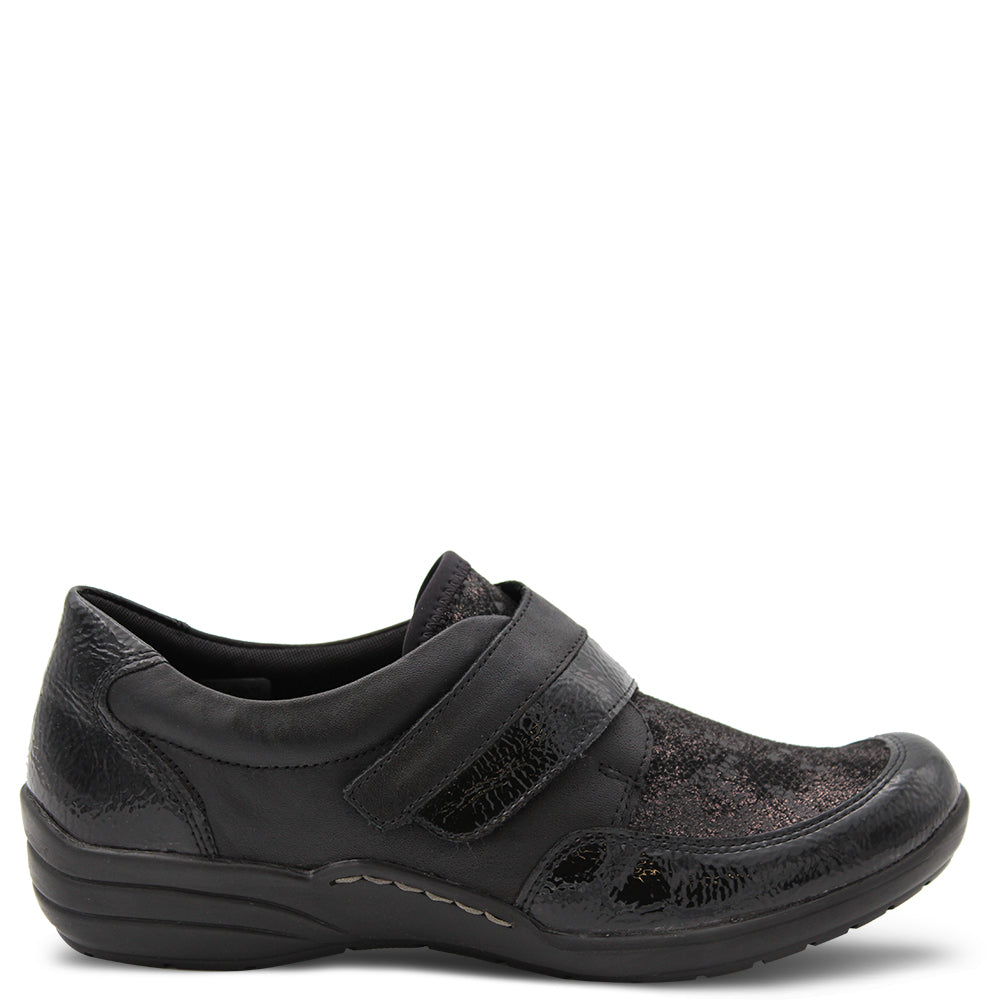 Remonte r7600 Women's Flat Court Shoes Casual Shoes Black