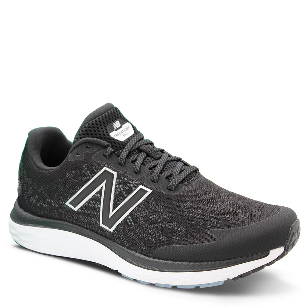 New Balance Fresh Foam 680 Men's Running Shoes Black Silver