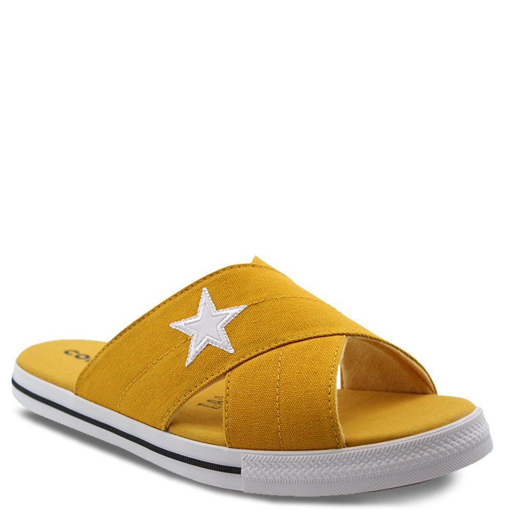 Converse One Star Yellow Womens Slide