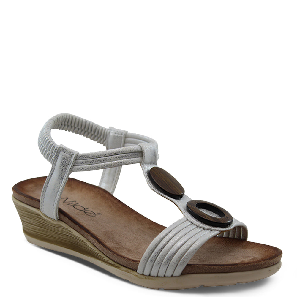 Wilde Sundial Women's wedge sandals White