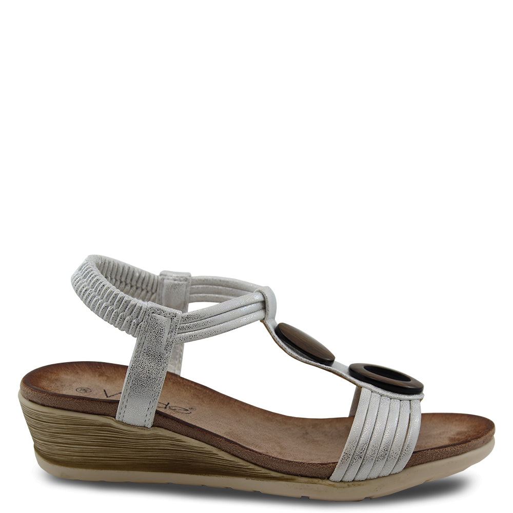 Wilde Sundial Women's wedge sandals White