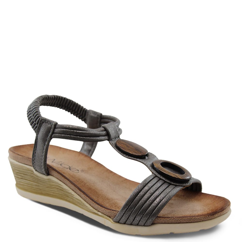 Wilde Sundial Women's wedge sandals Grey