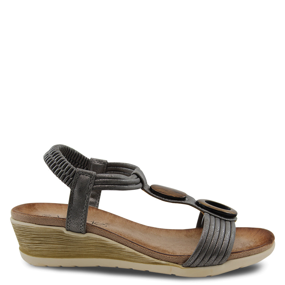 Wilde Sundial Women's wedge sandals Grey