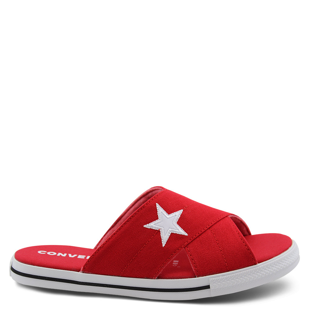Converse One Star Red Womens Slide