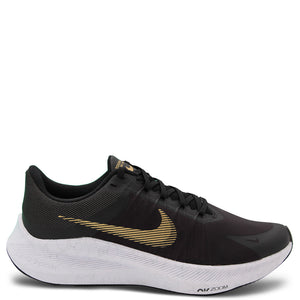 Nike Air Zoom Winflo 8 Men's Running Sports Shoes Black Gold
