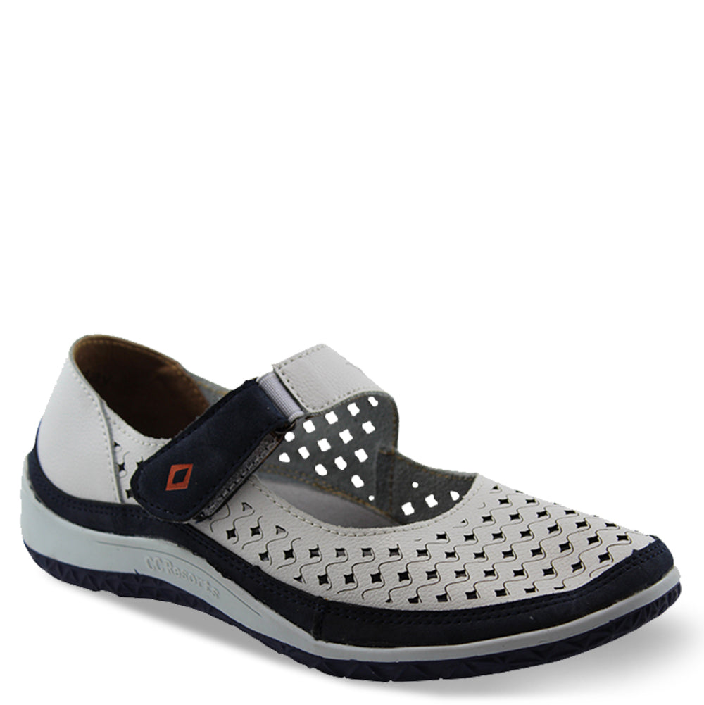 CC Resorts Monday White Womens Flat