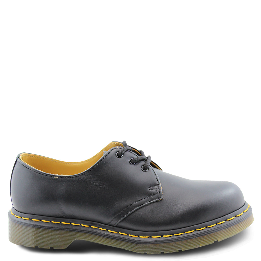 Dr Martens 1461 Black Smooth Unisex Shoes Dr Martens Online