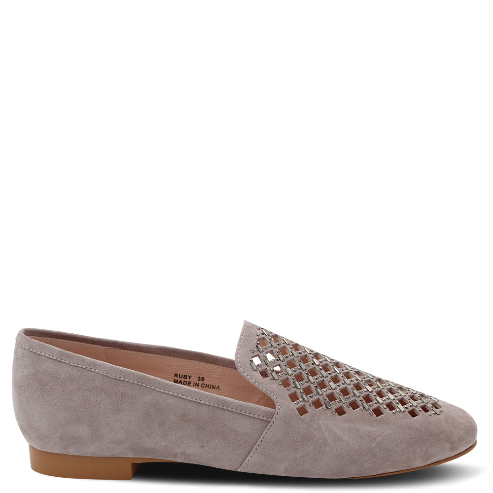 Emma Kate Ruby Women's Loafer Flats Grey