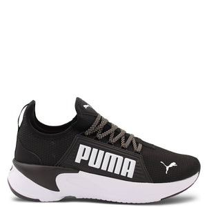 Puma Softride Premier Men's Slip On Running Shoes Black White