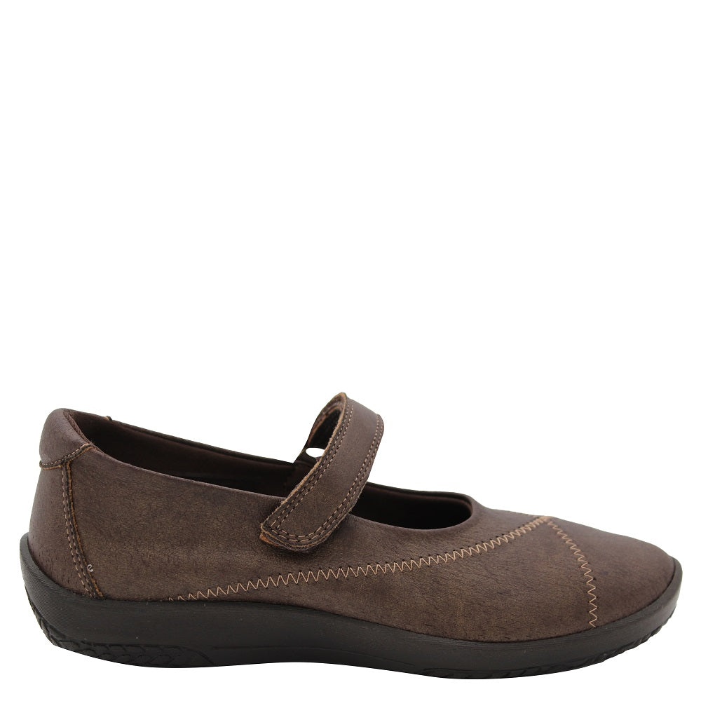 Arcopedico L18 Womens Flat Casual Shoes Bronze