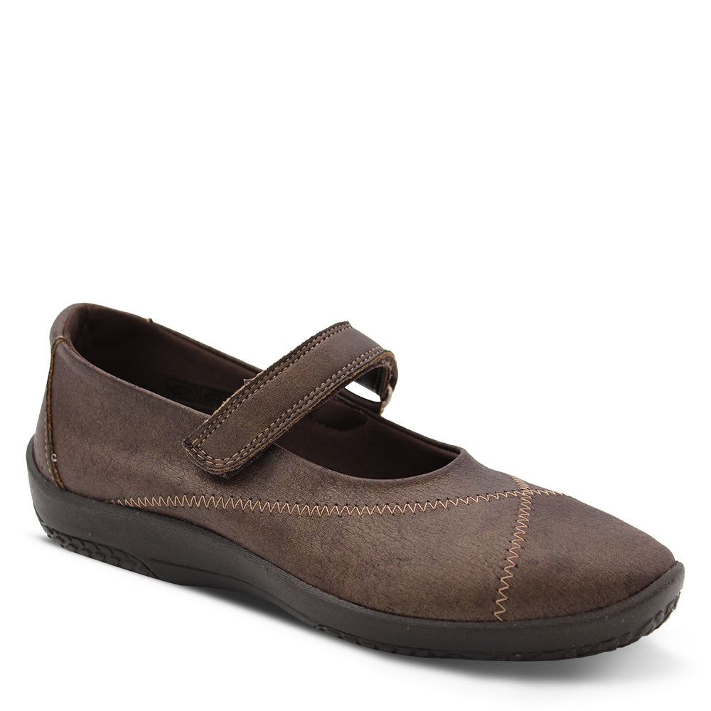 Arcopedico L18 Womens Flat Casual Shoes Bronze