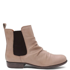 Eos Willo Women's Leather Chelsea Boot Taupe