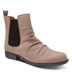 Eos Willo Women's Leather Chelsea Boot Taupe