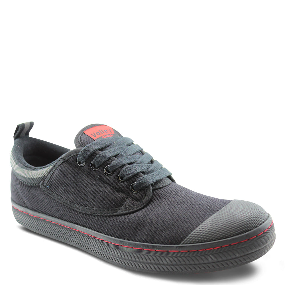 Volley Classic Black Canvas