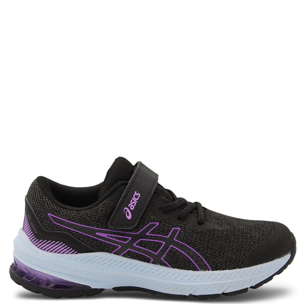 Asics GT1000 11 PS Kids Running Shoes Graphite Orchid