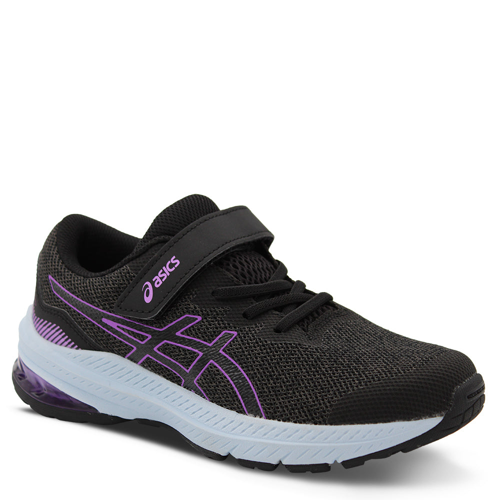 Asics GT1000 11 PS Kids Running Shoes Graphite Orchid