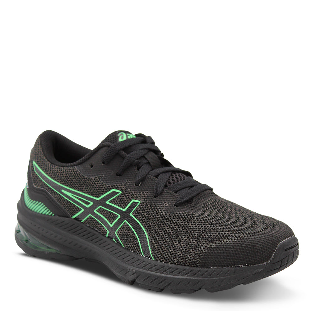 Asics GT1000 11 GS Kid's Running Shoes Sports Shoes grey green