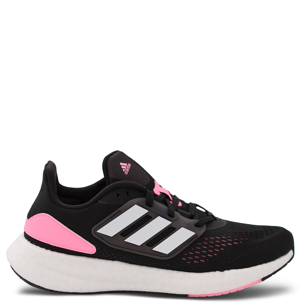 Adidas Pureboost 22 Women's Running Shoes Black White