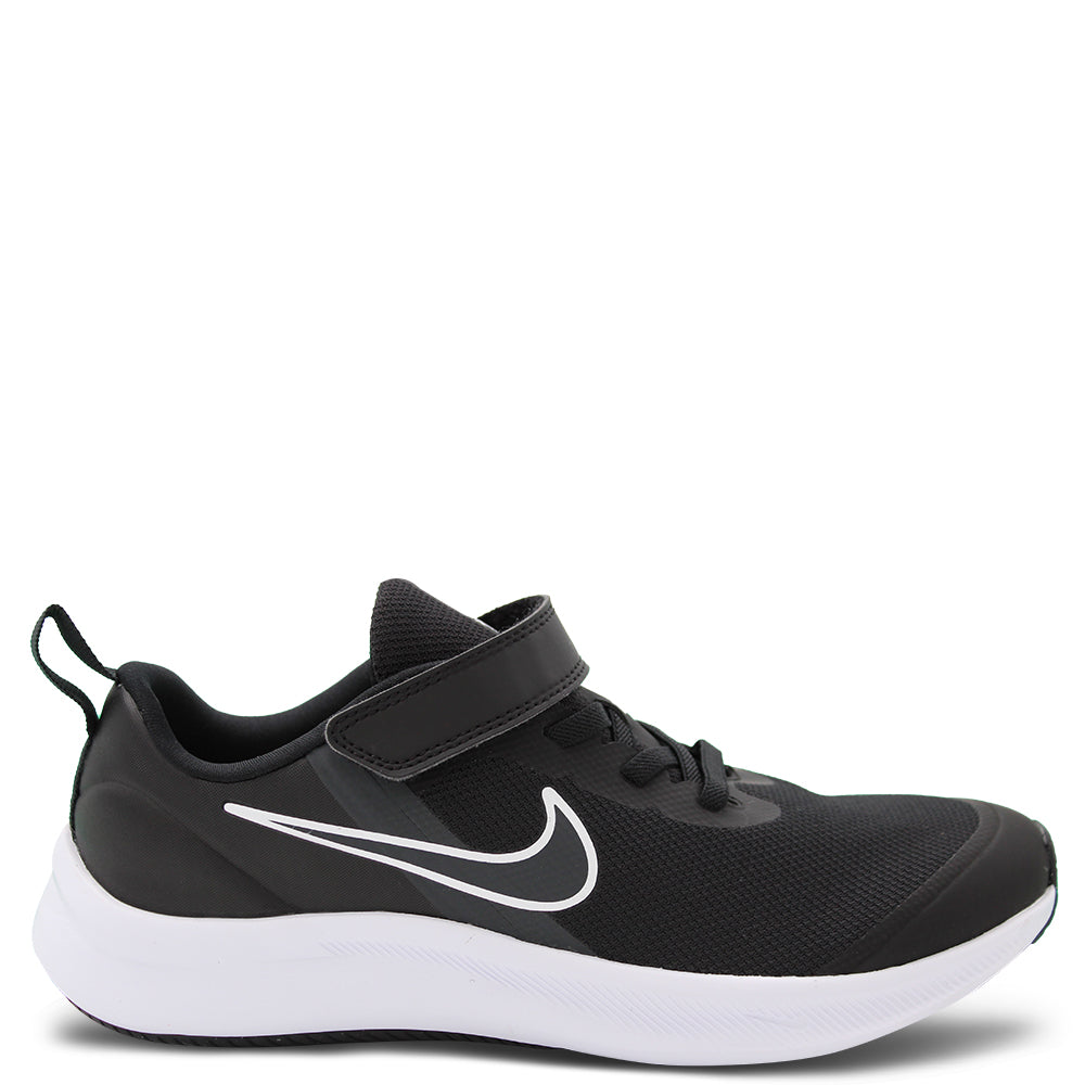 Nike Star Runner 3 PS Kids running shoes black Grey