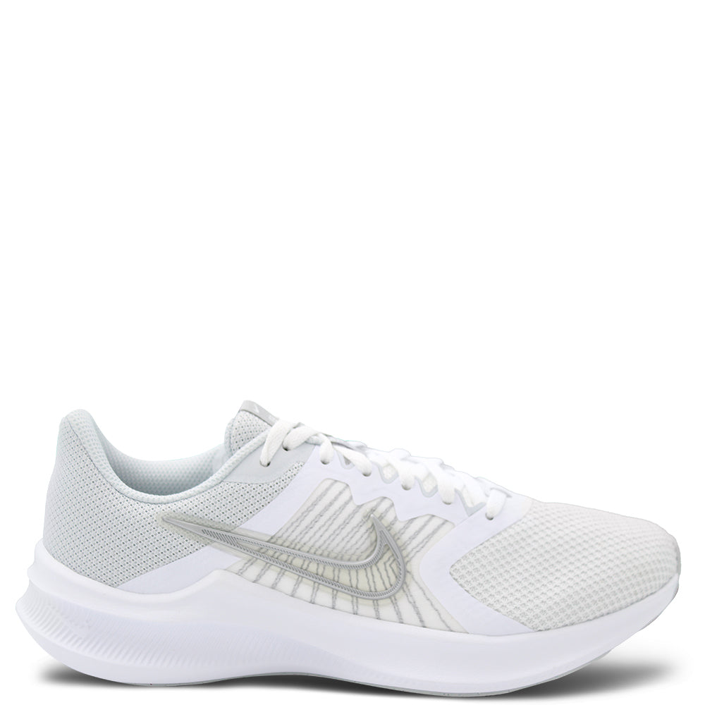 Nike Downshifter 11 Women's Running Shoes White Silver