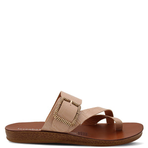 Los Cabos Brios Women's Thong Sandals Taupe