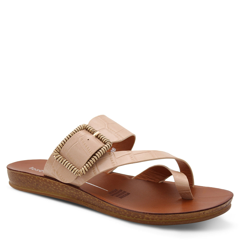 Los Cabos Brios Women's Thong Sandals Taupe