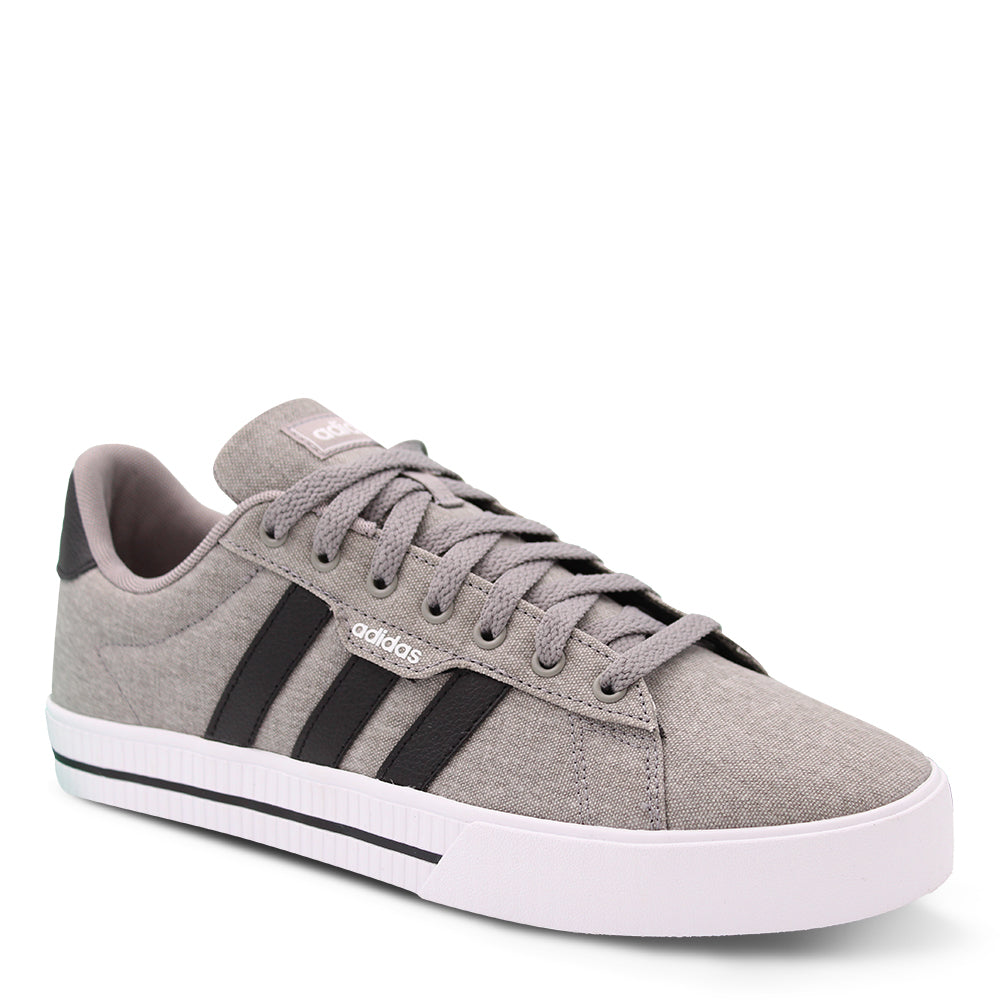 Adidas Daily 3.0 Men's Canvas Sneakers Grey Black