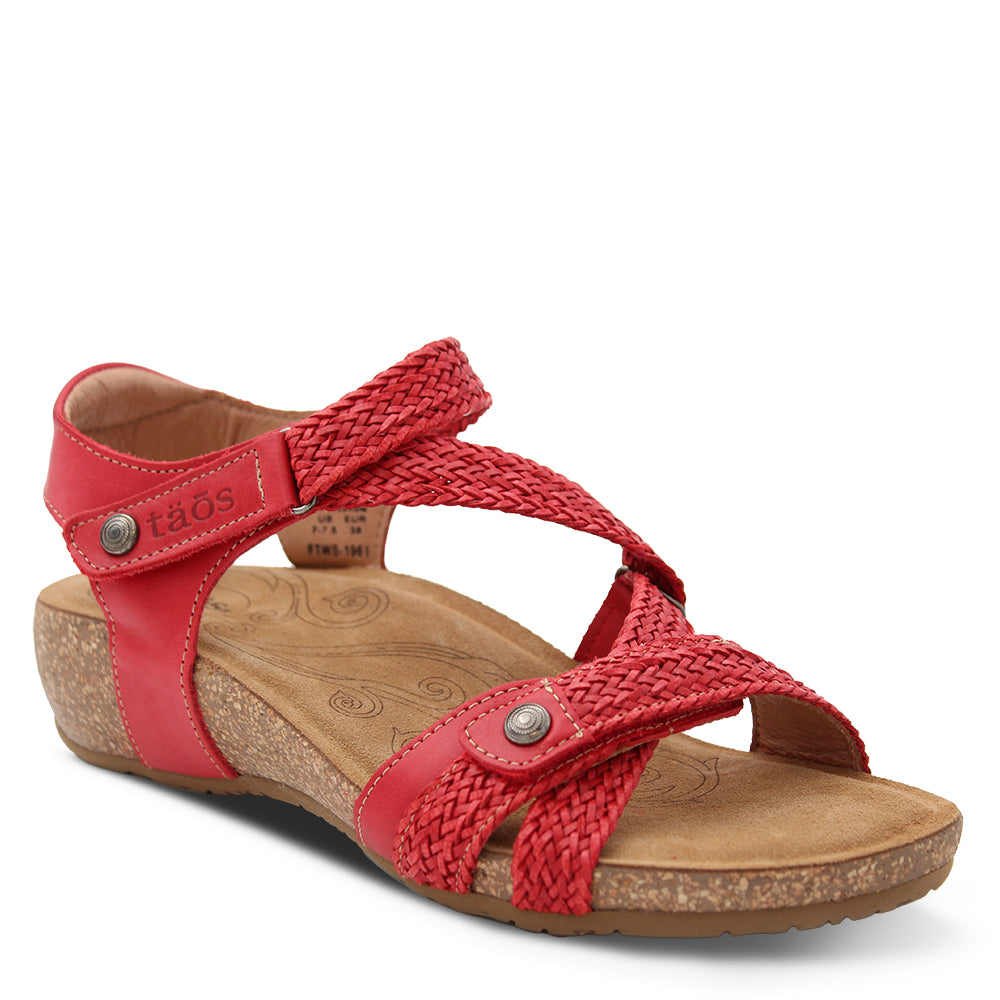 Taos Trulie Womens Sandal Red