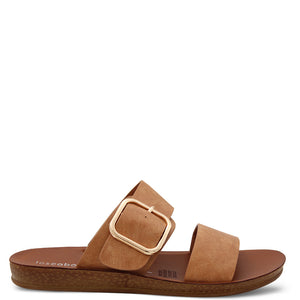 Los Cabos Doti Womens Slide Brandy