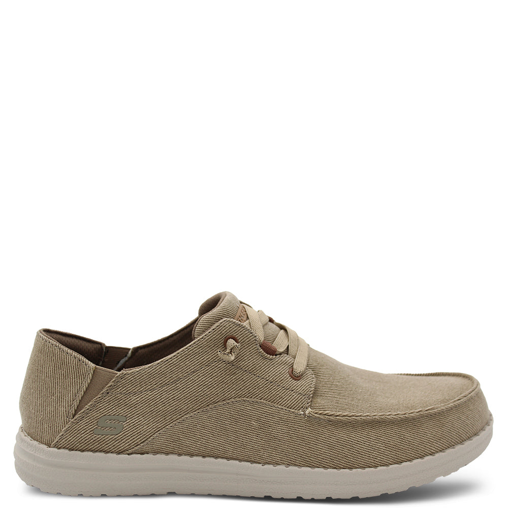 Skechers Volgo Slip On Men's Shoes Tan