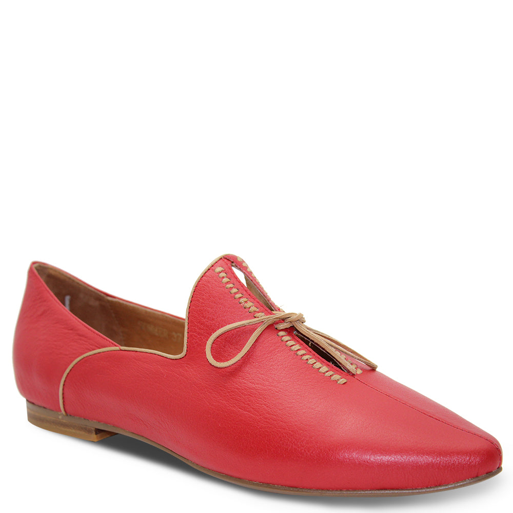 Top End Sommer Red Womens Flat