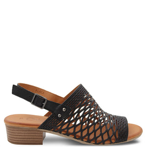 Cabello Alaca Women's Heel Sandals Black