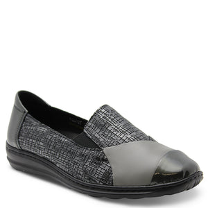 Cassini Melody Pewter Womens Flat