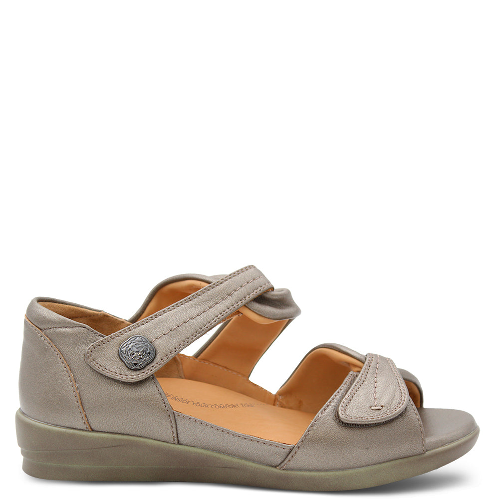 Ziera Doxie womens Sandal Greige grey