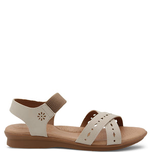 Step On Air Juliet Women's Flat Sandals Beige