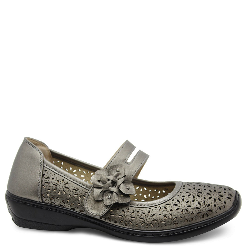 Comfort Leisure Alice Pewter Womens Casual