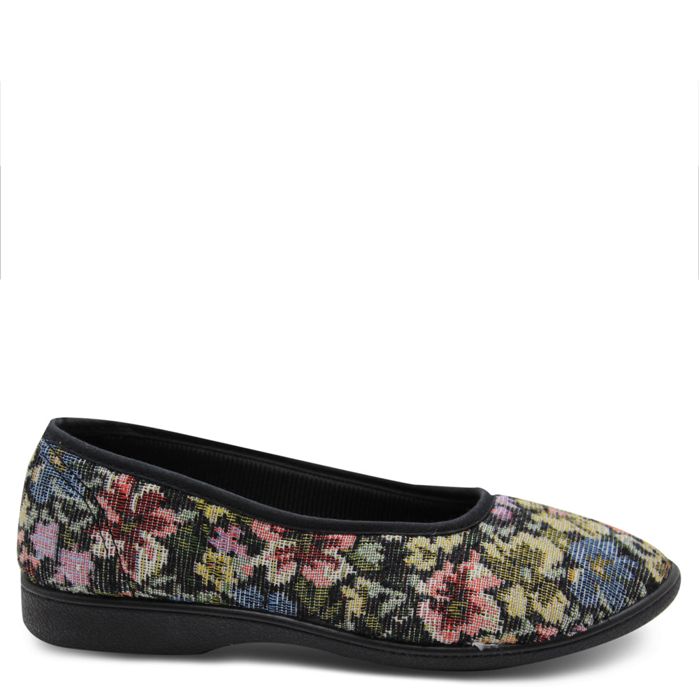Grosby Carol Floral womens slipper